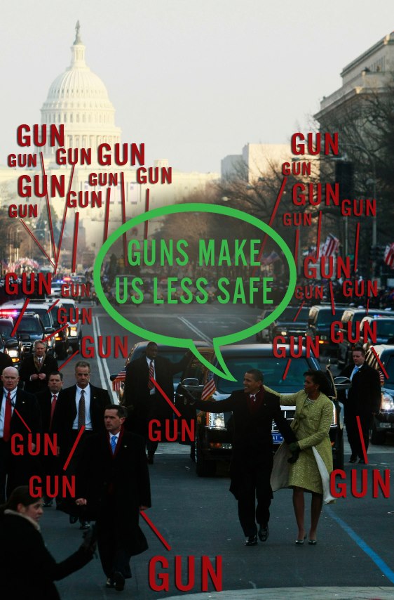 President Obama walking to inauguration